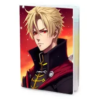 Обложка для паспорта ПВХ Аниме парень MOB311