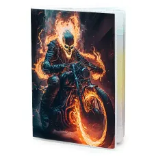 Обложка для паспорта ПВХ Призрачный гонщик MOB393