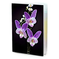 Обложка для паспорта ПВХ Цветы MOB477