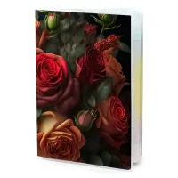 Обложка для паспорта ПВХ Букет MOB479