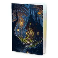 Обложка для паспорта ПВХ Домик в лесу MOB481