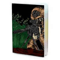 Обложка для паспорта ПВХ Боец MOB509