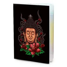 Обложка для паспорта ПВХ Будда MOB523