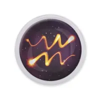 Акриловый магнит Знаки Зодиака - Водолей MAF0334