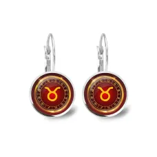 Серьги Знаки Зодиака - Телец SEAP-0301