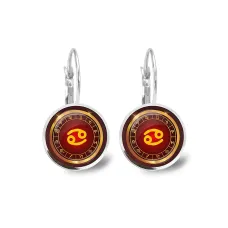 Серьги Знаки Зодиака - Рак SEAP-0303