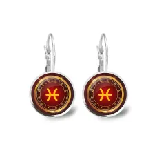 Серьги Знаки Зодиака - Рыбы SEAP-0311