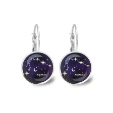Серьги Знаки Зодиака - Водолей SEAP-0322