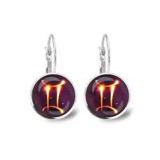 Серьги Знаки Зодиака - Близнецы SEAP-0326