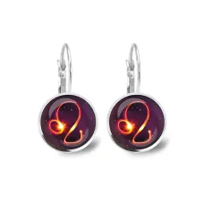 Серьги Знаки Зодиака - Лев SEAP-0328