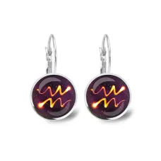 Серьги Знаки Зодиака - Водолей SEAP-0334