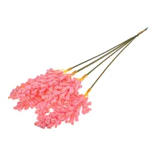 Искусственные цветы Тростник 30х7см, цвет розовый TCV003-03