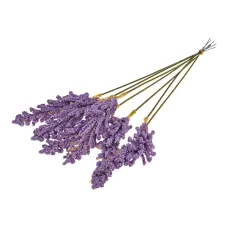 Искусственные цветы Тростник 30х7см, цвет фиолетовый TCV003-04