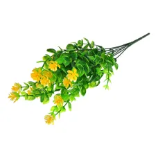 Искусственные цветы Эвкалипт 33х10см, цвет жёлтый TCV004-03