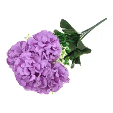 Искусственные цветы Хризантемы, 37х9см, цвет фиолетовый TCV010-02