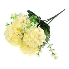 Искусственные цветы Хризантемы, 37х9см, цвет белый TCV010-03