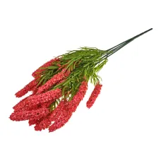 Искусственные цветы Лаванда, 43х10см, цвет красный TCV015-02