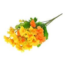 Искусственные цветы, 33х13см, цвет оранжевый TCV017-01