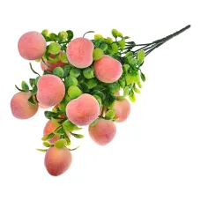 Искусственные фрукты Персик, 32х10см TCV029