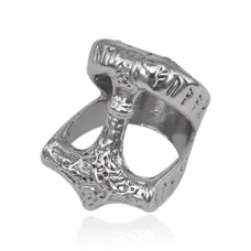 Кольцо Молот Тора, размер 10 KL388-10