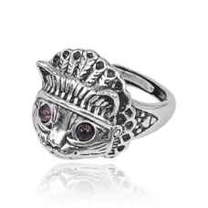 Безразмерное кольцо Кот, 20мм KL389