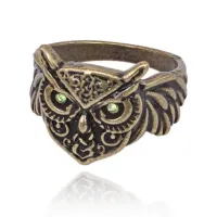 Кольцо Сова, размер 11 KL390-11