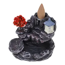 Подставка для благовоний Пуля Осенние горы, полистоун, 9,5х9х7,5см PBKS055