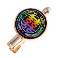 Заколка Двойное счастье HZF-0052