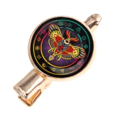 Заколка Мотылек Мертвая голова HZF-0177