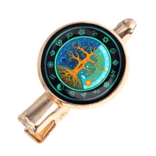 Заколка Дерево Ночи и Дня HZF-0191