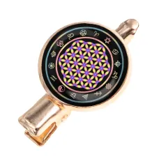 Заколка Цветок жизни HZF-0202