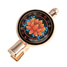 Заколка Лотос HZF-0238