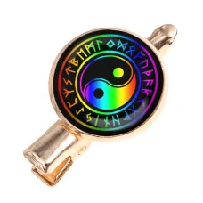 Заколка Инь-Ян HZF-0260