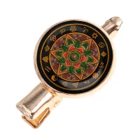 Заколка Мандала Глаз HZF-0285