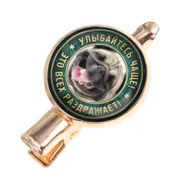 Заколка Улыбайтесь чаще HZF-0366