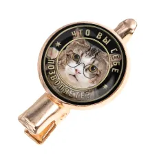 Заколка Что вы себе позволяете? HZF-0368
