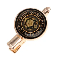 Заколка Месяц и Солнце HZF-0477