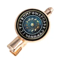 Заколка Астрологическая мандала HZF-0478