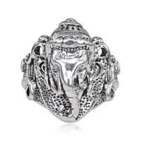 Безразмерное кольцо Ганеша, 23мм KL266