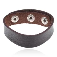 Браслет из натуральной кожи, 22,5см BS646