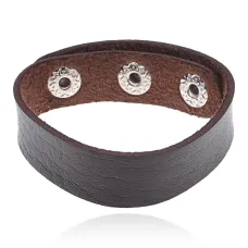 Браслет из натуральной кожи, 22,5см BS646