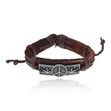 Браслет Пацифик из натуральной кожи, 1,5см BS655