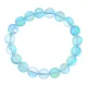Браслет из синтетического опала, цвет голубой, 10мм BJBS-363-02