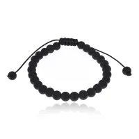 Браслет из шунгита, 6мм BJBS-368-03