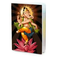 Обложка для паспорта Ганеш, ПВХ MOB007