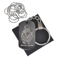 Черный жетон Вечная любовь BKZB-210