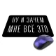 Коврик для мыши 22х18см Ну и зачем мне все это KMP579