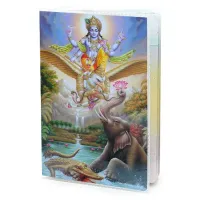 Обложка для паспорта Вишну, Гаруда, Гаджендра, Макара, ПВХ MOB040
