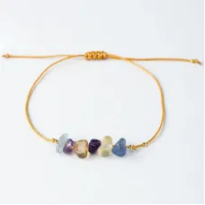 Браслет с камнем Флюорит BS664-04