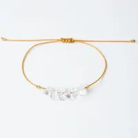 Браслет с камнем Горный хрусталь BS664-07